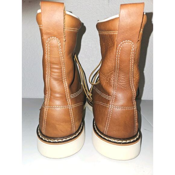 Thorogood American Heritage 8” Moc Toe Work Boots Full-Grain Leather Sz 11 - Picture 8 of 16